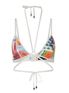 ELIYA THE LABEL ‘Como Bralette’ in Vacanza Print